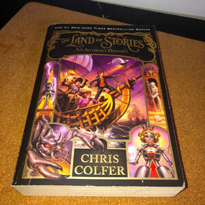 5/$25 
The Land of Stories An Author’s Odyssey Chris Colfer Softcover Kid Book 5